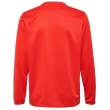 hummel Sport-Langarmshirt hmlESSENTIAL Sweatshirt (Interlock-Stoff) rot Kinder