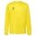 hummel Sport-Langarmshirt hmlESSENTIAL Sweatshirt (Interlock-Stoff) gelb Kinder