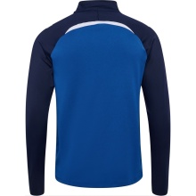 hummel Langarmshirt hmlLEAD 2.0 Half Zip (rec. Polyester, hohe Atmungsaktivität) blau/marineblau Herren