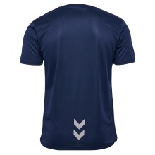 hummel Lauf-Shirt hmlRUN Jersey (atmungsaktiv, optimale Bewegungsfreiheit) navyblau Herren