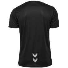 hummel Lauf-Shirt hmlRUN Jersey (atmungsaktiv, optimale Bewegungsfreiheit) schwarz Herren