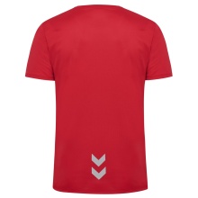 hummel Lauf-Shirt hmlRUN Jersey (atmungsaktiv, optimale Bewegungsfreiheit) rot Herren