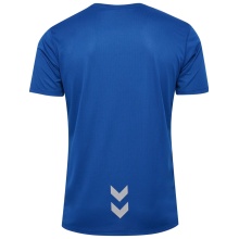 hummel Lauf-Shirt hmlRUN Jersey (atmungsaktiv, optimale Bewegungsfreiheit) blau Herren