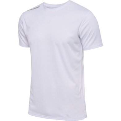 hummel Lauf-Shirt hmlRUN Jersey (atmungsaktiv, optimale Bewegungsfreiheit) weiss Herren