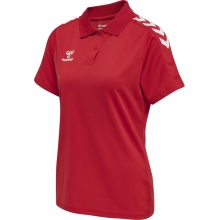 hummel Sport-Polo hmlCORE XK Functional (Polyester-Piquel) Kurzarm rot Damen