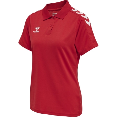 hummel Sport-Polo hmlCORE XK Functional (Polyester-Piquel) Kurzarm rot Damen