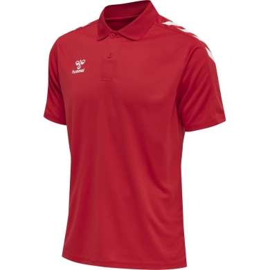 hummel Sport-Polo hmlCORE XK Functional (Polyester-Piquel) Kurzarm rot Herren