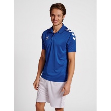 hummel Sport-Polo hmlCORE XK Functional (Polyester-Piquel) Kurzarm dunkelblau Herren