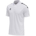 hummel Sport-Polo hmlCORE XK Functional (Polyester-Piquel) Kurzarm weiss Herren