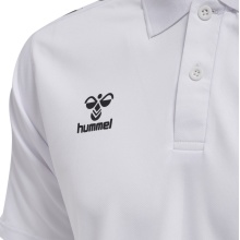 hummel Sport-Polo hmlCORE XK Functional (Polyester-Piquel) Kurzarm weiss Herren