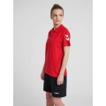 hummel Sport/Freizeit-Polo hmlGO Cotton (Baumwolle) Kurzarm rot Damen