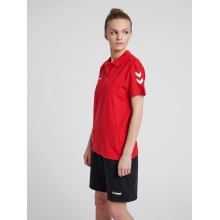 hummel Sport/Freizeit-Polo hmlGO Cotton (Baumwolle) Kurzarm rot Damen