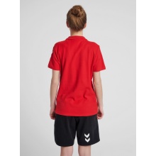 hummel Sport/Freizeit-Polo hmlGO Cotton (Baumwolle) Kurzarm rot Damen