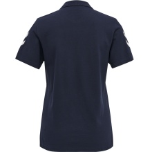 hummel Sport/Freizeit-Polo hmlGO Cotton (Baumwolle) Kurzarm marineblau Damen