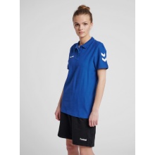 hummel Sport/Freizeit-Polo hmlGO Cotton (Baumwolle) Kurzarm dunkelblau Damen