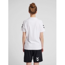 hummel Sport/Freizeit-Polo hmlGO Cotton (Baumwolle) Kurzarm weiss Damen