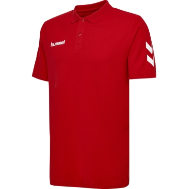 hummel Sport/Freizeit-Polo hmlGO Cotton (Baumwolle) Kurzarm rot Kinder