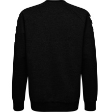 hummel Pullover Basic hmlGO Cotton Sweatshirt (Baumwolle) schwarz Kinder