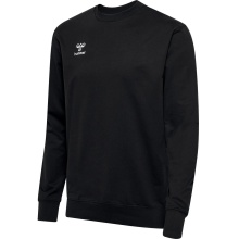 hummel Freizeit-Pullover hmlGO 2.0 Sweatshirt (weicher Sweatstoff) schwarz Herren