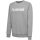 hummel Pullover Basic hmlGO Cotton Sweatshirt Big Logo (Baumwolle) grau Kinder