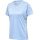 hummel Sport-Shirt hmlCORE XK Poly Jersey (robuster Doppelstrick) Kurzarm hellblau Damen