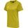 hummel Sport/Freizeit-Shirt hmlGO Cotton (Baumwolle) Kurzarm gelb Damen