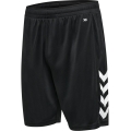 hummel Sporthose hmlCORE XK Poly Shorts (robuster Doppelstrick, ohne Seitentaschen) kurz schwarz Herren