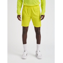 hummel Sporthose hmlCORE XK Poly Shorts (robuster Doppelstrick, ohne Seitentaschen) Kurz gelb Herren