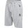 hummel Freizeithose Bermuda hmlMOVE Grid Cotton Shorts (Baumwolle) kurz grau Herren