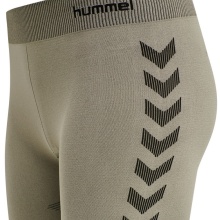 hummel Funktionsunterwäsche Sport-Short Tight Seamless nahtlos (schnelltrocknend, enganliegend) kurz grau Damen