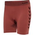 hummel Funktionsunterwäsche Sport-Short Tight Seamless nahtlos (schnelltrocknend, enganliegend) kurz braun Damen