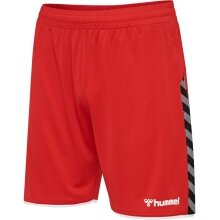 hummel Sporthose hmlAUTHENTIC Poly Shorts (leichter Jerseystoff, ohne Seitentaschen) Kurz rot Kinder