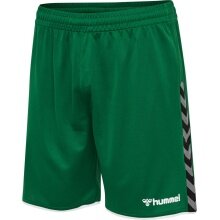 hummel Sporthose hmlAUTHENTIC Poly Shorts (leichter Jerseystoff, ohne Seitentaschen) Kurz dunkelgrün Kinder