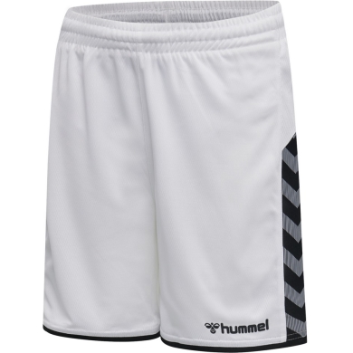 hummel Sporthose hmlAUTHENTIC Poly Shorts (leichter Jerseystoff, ohne Seitentaschen) Kurz weiss Kinder