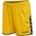 hummel Sporthose hmlAUTHENTIC Poly Shorts (leichter Jerseystoff, ohne Seitentaschen) Kurz gelb/schwarz Damen