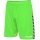 hummel Sporthose hmlAUTHENTIC Poly Shorts (leichter Jerseystoff, ohne Seitentaschen) kurz neongrün Herren