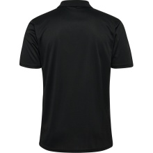 hummel Sport-Polo hmlESSENTIAL (100% rec. Polyester) Kurzarm schwarz Herren