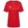 hummel Sport-Shirt hmlESSENTIAL (100% rec. Polyester) Kurzarm rot Damen