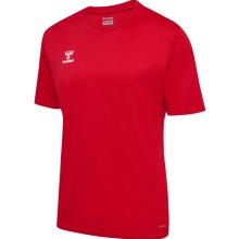 hummel Sport-Tshirt hmlESSENTIAL (100% rec. Polyester) Kurzarm rot Kinder