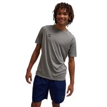 hummel Sport-Tshirt hmlPRO Training Jersey (hohe Atmungsaktivität, schnelltrocknend) grau Herren