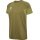 hummel Sport/Freizeit-Tshirt hmlTRAVEL (elastischer Jerseystoff) Kurzarm olivegrün Herren