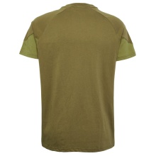 hummel Sport/Freizeit-Tshirt hmlTRAVEL (elastischer Jerseystoff) Kurzarm olivegrün Herren