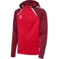 hummel Sport-Trainingsjacke hmlLEAD 2.0 Zip Hoodie (hohe Atmungsaktivität, schnelltrocknend) rot Herren