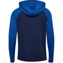 hummel Sport-Trainingsjacke hmlLEAD 2.0 Zip Hoodie (hohe Atmungsaktivität, schnelltrocknend) marineblau/dunkelblau Herren