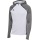 hummel Sport-Trainingsjacke hmlLEAD 2.0 Zip Hoodie (hohe Atmungsaktivität, schnelltrocknend) weiss/grau Herren