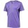 hummel Sport-Tshirt hmlAUTHENTIC Jersey (100% Polyester) Kurzarm violett/schwarz Kinder