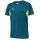 hummel Sport-Tshirt hmlAUTHENTIC Jersey (100% Polyester) Kurzarm coralblau/limegrün Kinder