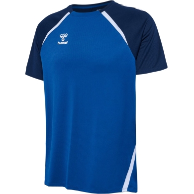 hummel Sport-Tshirt hmlLEAD 2.0 Jersey (rec. Polyester, schnelltrocknend) blau/marineblau Herren