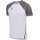 hummel Sport-Tshirt hmlLEAD 2.0 Jersey (rec. Polyester, schnelltrocknend) weiss/grau Herren