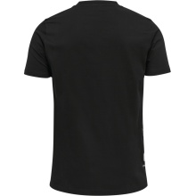 hummel Sport-Tshirt hmlMOVE Grid Cotton (100% Baumwolle) Kurzarm schwarz Herren